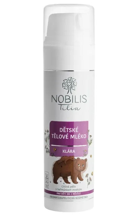 Nobilis Tilia Dětské tělové mléko Klára 200 ml
